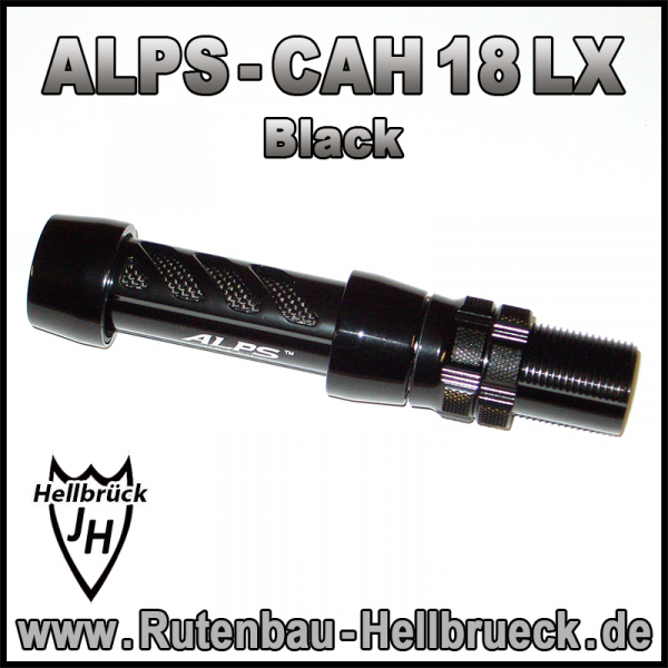 ALPS Rollenhalter Modell CAH 18 LX KLN - Black -